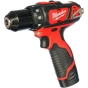 Шуруповерт-дриль акумуляторний Milwaukee M12 BDD-202C - 1