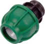 Муфта FLO 88840 к водяным пластиковым трубам с внутр. резьбой 25 мм - 1/2" FLO полипропиленовая - 1