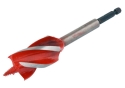 Свердло по дереву YATO YT-44690 32 x 165 мм HEX- 1/4" HRC 40-45 з 4 пругами - 1