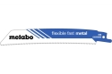 Шабельне полотно Metabo Flexible Fast Metal 150x0.9 мм, 5 шт 626568000 - 1
