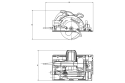 Дисковая пила Metabo KS 55 FS Set FS 160 (691064000) - 4