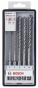 Набор буров Bosch Robust Line SDS-PLUS-7X (2608576200) 5 шт - 1