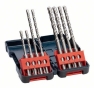 Набір бурів Bosch Tough Box SDS-plus-3, (6-10 мм) 8 шт - 1