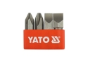 Отверточные ударные вставки YATO YT-2812 крест. и плоский шлицы: PH2/3 и S8/10х36 мм, HEX Ø= 5/16" 4 шт - 1