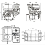 Двигатель бензиновый Loncin G 200 F(A) - 6