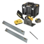 Пила аккумуляторная погружная XR FLEXVOLT DeWALT DCS520T2 - 1