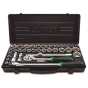 Набір інструментів для авто TOPTUL 1/2" (дюйм+метр.) 38 од. GBB38190 - 1