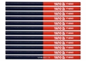 Карандаши столярные двухцветные YATO YT-69940 L= 175 мм, стержень 4 x 2 мм, сине-красные, уп. 12 шт - 1