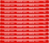 Карандаши столярные с твердостью HB YATO YT-692612 L=175х5х2 мм. 12 шт, в деревянной красной оболочке - 1