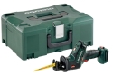 Акумуляторна шабельна пилка Metabo SSE 18 LTX Compact Каркас + MetaLoc (602266840) - 1