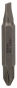 Біта двостороння Bosch Extra-Hart S 1.0x5.5/PH 2 x 45 мм - 1