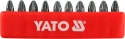 Набор отверточных насадок YATO YT-0471 "Pozidriv" РZ2 x 25 мм HEX 1/4" 10 шт - 1