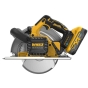 Пила дискова по металу акумуляторна DeWALT DCS383H2 - 4