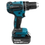 Акумуляторний дриль-шурупокрут з ударом Makita DHP485RFJ - 2