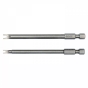 Набор отверточных насадок YATO YT-0499 SPANNER #6-#10, HEX 1/4" 100 мм 2 шт - 1