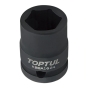 Головка торцева ударна TOPTUL 1/2" дюймова 9/16" KBBA1618 - 1