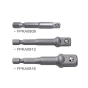 Набор переходников под шуруповерт TOPTUL 1/4" 3 ед. (1/4", 3/8", 1/2") GAAR0301 - 1