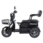 Трицикл аккумуляторный Forte Family-WN1072G Черный - 4