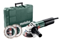 Болгарка Metabo WQ 1100-125 Set, 610035510 - 1