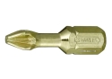 Отверточная насадка STANLEY 1-13-689 Phillips PH2 x 25 мм "GOLD". 6 шт - 1