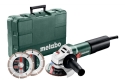 Болгарка Metabo WEQ 1400-125 Set, 600347510 - 1