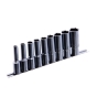 Длинные торцевые головки на планке TOPTUL 1/2" 9 ед. 8-22 мм GAAQ1605U - 1