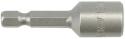 Насадка торцева магнітна 6-гранна YATO YT-1515 HEX M10 x 48 мм, HEX Ø= 1/4" - 1