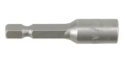 Насадка торцева магнітна 6-гранна YATO YT-1502 HEX М7 x 48 мм HEX Ø= 1/4" - 1