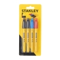 Маркеры STANLEY STHT81391-0 "Fine Tip" разноцветные, 4 шт. - 1