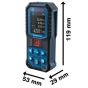 Лазерний далекомір Bosch GLM 50-22 з чохлом - 4