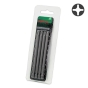 Насадки для шурупокрута набір TOPTUL 1/4" 100 мм PH2 4 шт. FSIB0802G - 1