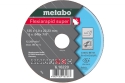 Відрізний диск Metabo Flexiarapid Super Inox Hydro Resist A 46-U, 125 x 1.6 x 22.23 мм 616222000 - 1