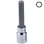 Головка TOPTUL с насадкой HEX 5 мм 100 мм 1/2" BCEA1605 - 1