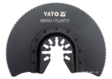 Полотно-насадка різальне YATO YT-34681 HCS сегментне для реноватора, Ø= 88 мм - 1
