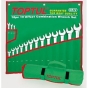 Набор ключей дюймовых комбинированных TOPTUL 16 шт. (1/4"-1-1/4") GBAA1604 - 1