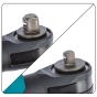 Аккумуляторный угловой ударный гайкокрут (гаечный ключ) Makita WR100DZ (без АКБ) - 3