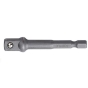 Перехідник для головок під шурупокрут TOPTUL 1/4"х3/8" L65 (6-гр.-квадрат) FPKA0812 - 1