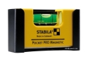 Уровень мини магнитный STABILA Pocket PRo Magnetic 7 х 2 х 4 см - 1