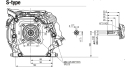 Двигатель бензиновый Honda GX160UT2 SM C7 OH - 3