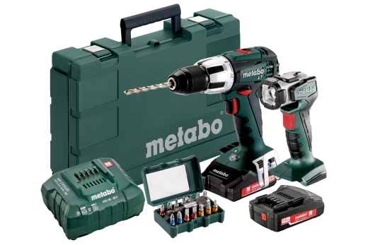 Аккумуляторный ударный шуруповерт Metabo SB 18 LT Set + ULA 14.4-18 LED (602103610) Аккумуляторный ударный шуруповерт Metabo SB 18 LT Set + ULA 14.4-18 LED (602103610)