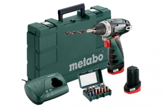 Аккумуляторный шуруповерт Metabo PowerMaxx BS Basic + BitBox (690954000) Аккумуляторный шуруповерт Metabo PowerMaxx BS Basic + BitBox (690954000)