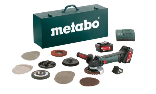 Аккумуляторная болгарка Metabo W 18 LTX 125 Inox Set 5.2 Ач (600174880) Аккумуляторная болгарка Metabo W 18 LTX 125 Inox Set 5.2 Ач (600174880)