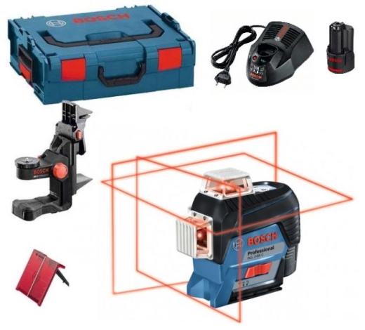 Лазерный нивелир Bosch GLL 3-80 C+BM 1 - 2