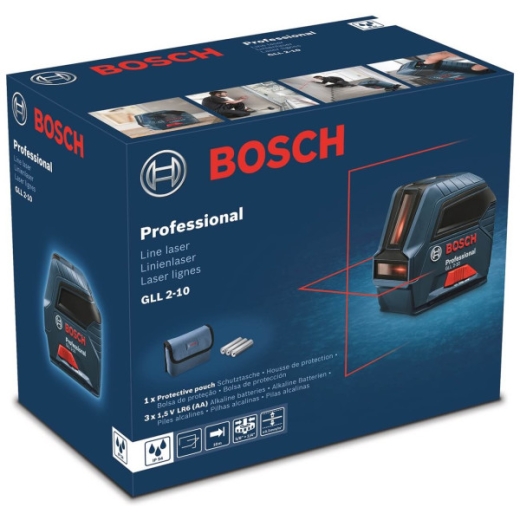 Лазерный нивелир Bosch GLL 2-10 - 7