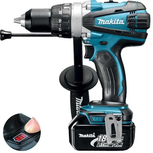 Акумуляторний ударний шуруповерт Makita DHP 458 RFJ Акумуляторний ударний шуруповерт Makita DHP 458 RFJ