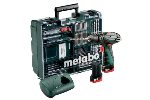Акумуляторний ударний шуруповерт Metabo PowerMaxx SB Basic Mobile Workshop (600385870) Акумуляторний ударний шуруповерт Metabo PowerMaxx SB Basic Mobile Workshop (600385870)