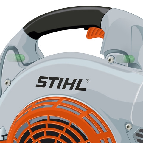 Бензиновая воздуходувка Stihl BG 86 - 2