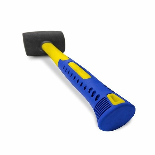 Молоток резиновый S&R 55ммх450г черный - 2