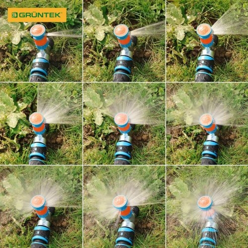 Дождеватель круговой GRUNTEK 296211102 5°-360° на металлическом коле - 4