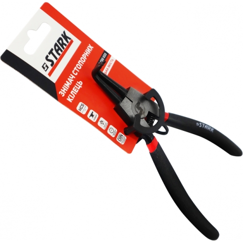 Знімач стопорних кілець Stark 180 мм (загнуті/розтискання) - 2